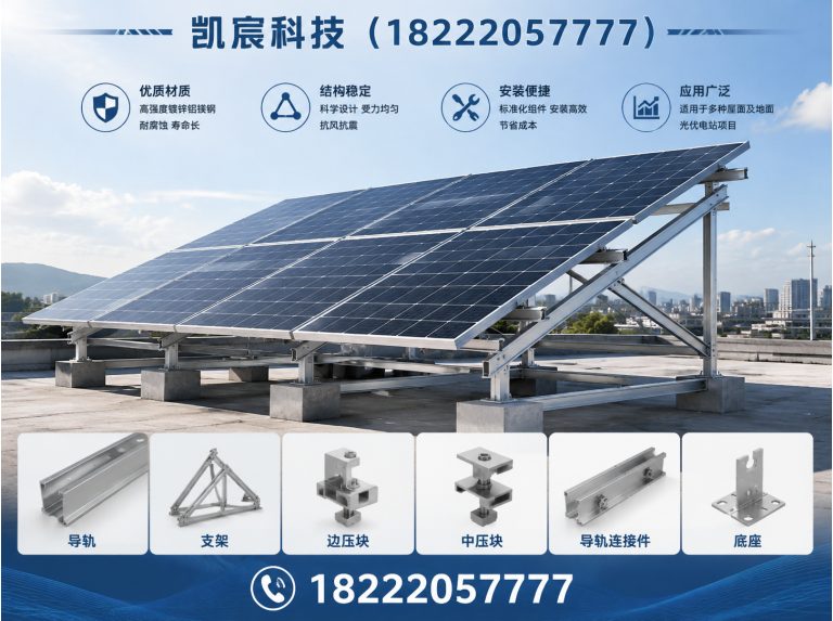 西青区光伏电站施工展示图